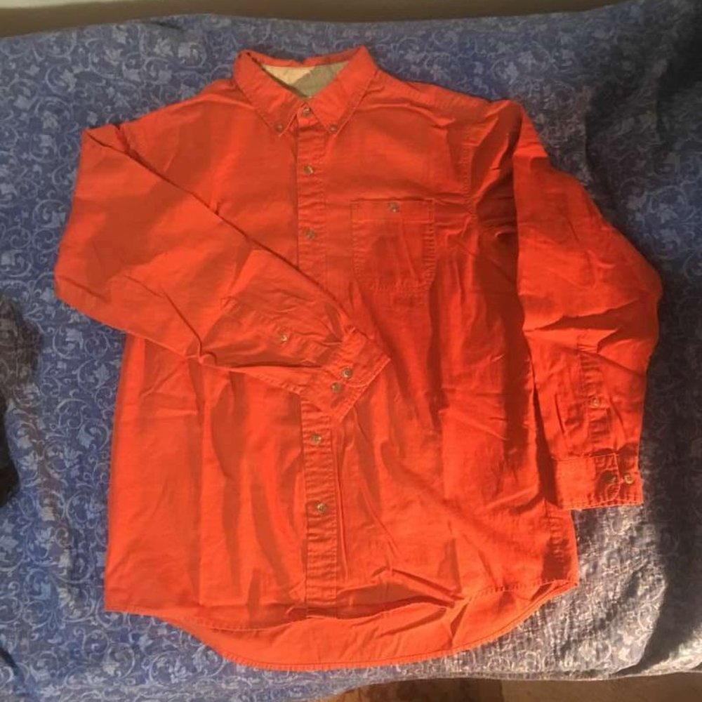 Red Head Button Down Shirt